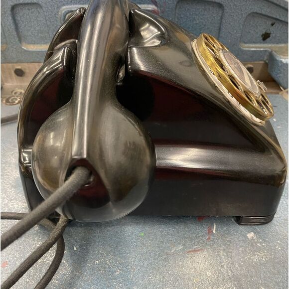 Vintage Kellogg Red Bar 1,000 Series, Bakelite Body Working Telephone Landline - Picture 8 of 8